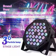 Party Light Par Light RGB DMX Stage Effect Lighting Stage Flat Par Lighting DJ Lights Disco Lights B