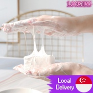 Handmade Natural Silk Goat Milk Face/Body Soap with holder - Whitening /Remove Mites /Skin Repair 100g