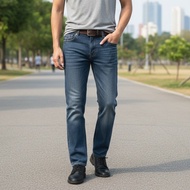 100% original men's jeans whisker fading fashion - standard jeans whisker fading