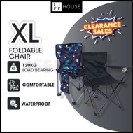 [Clearance] Camping Chair XL Kerusi Camping Chair Adjustable Big Camping Chair Foldable Stool Foldab