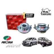 MYVI, KANCIL, VIVA, KENARI, KELISA, AXIA, BEZZA, KEMBARA Absorber Mounting SET TAKURI Brand 12months warranty (2 pieces)