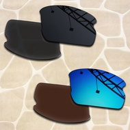 เลนส์อะไหล่ทดแทนโพลาไรซ์2คู่สำหรับ Oakley Flak 2.0แบบเอเชีย OO9271กรอบแว่นกันแดด61มม.