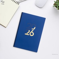 T-One 2026 Simple Planner Horizontal Daily Planning Notebook for Efficient Task Management and Plann