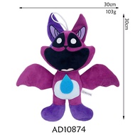 2024 New Smiling Critters Game Series Plush Toys Terror Monster Big Mouth Purple Cat Terrifying Purp