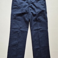 DICKIES 873 Slim Straight Work Pants Dark Navy Men's Chinos Trousers Size 31