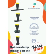 1 JAM SIAP MURAH & CEPAT COP GETAH BUKU LATIHAN, COP BERLOGO/SYARIKAT/BANK/CTC,