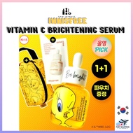 [Innisfree] Vitamin C 7-Day Tone-Up Serum 30ml + Refill + Tweety Pouch Gift/Vitamin Serum/Oliveyoung