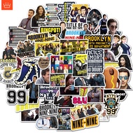 J· Brooklyn Nine-Nine Stickers Set American TV Series Graffiti Waterproof Decals Pack for Kids, 50 p
