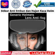BISA BAYAR DI TEMPAT ! 100% ORIGINAL ! ANTI FOG HELM FILM STIKER STICKER ANTI EMBUN AIR HUJAN KACA H