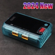 SORD Hot sale Genuine original 2024 ToolkitRC M6D 500W 15A DC Dual Channel MINI Smart Charger Discha