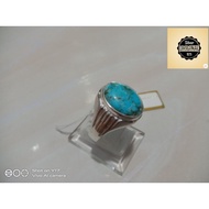 Cincin Batu Firus/Turqoise Nysabur Iran Asli feroza