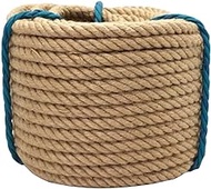 Fashionable Simplicity Outdoor Climbing Rope Multipurpose Natural Hemp Decorations Rope for Garden Handrail Boating Tug of War Rope (Size : 30mm)