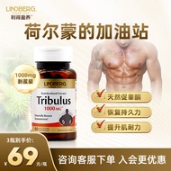 LINDBERG 刺蒺藜皂甙胶囊60粒 促睾酮素雄性激素荷尔蒙 男性保健美国原装进口 1瓶【体验装】【促睾增肌】
