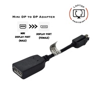 USED Mini Display Port (DP) Male Connector to Display Port (DP) Female Connector Converter Adapter D