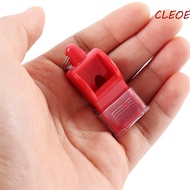 CLEOES Referee Whistle Sports Plastic Soccer Football Hockey Baseball Survival Outdoor Whistle
