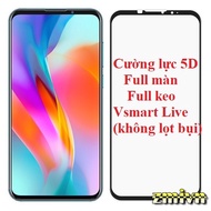 Full 5D Tempered Full Screen Full Glue Vsmart Live