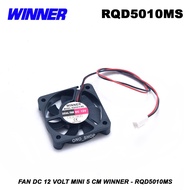 Fan DC 12 MiniVOLT 5 cm Winner - RQD5010MS