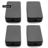 Electrical Junction Box 4PCS Electric Plastic Black Waterproof Project Junction Case 2.16X1.38X0.59 