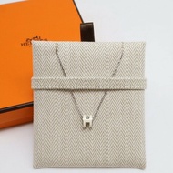 💯全新🔥 HERMES Mini pop H項鍊 - 白銀