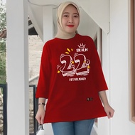 Top basic oversized t-shirts for women, jumbo 7/8 sleeve t-shirts for women, oversized, latest conte