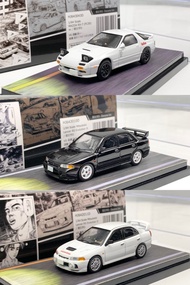 HobbyJapan Initial D 1: 64 RX-7 Doll FC3S RX7 EVO3 EVO4 Alloy Car Model