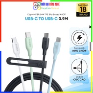 ANKER 544 A80F1 0.9m TPE Bio-Based USB-C to USB-C fast charging cable 140W capacity.