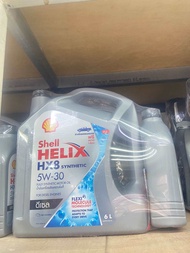น้ำมันเครื่อง ดีเซล สังเคราะห์100% SHELL HELIX HX8 (5W30) ของแท้100%