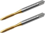 2pcs M3.5 x 0.6 mm Spiral Point Tap with H2 Tolerance Right-Hand Thread Configuration for Making New