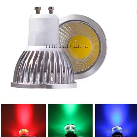 Super Bright GU10 LED Bulb 7W 10W 15W LED Lamp Light GU10 COB GU 10 Led Spotlight Warm/Cold White Re
