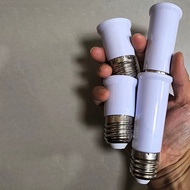 65mm 95mm 12cm E27 to E27 Base Lamp Socket plug extender for LED light Bulb extend Adapter Extension