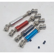 1pcs metal drive shaft coupling CVD RC MN86 MN86k M86ks MN86s RC Axial 1/10 short WB