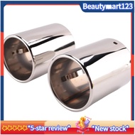【BM】2Pcs Car Exhaust Pipe Mufflers Stainless Steel Micropole Muffler Tail Pipes Replacement Accessories for Mazda 6 CX-4 CX-5 CX5 Atenza 2009-2016