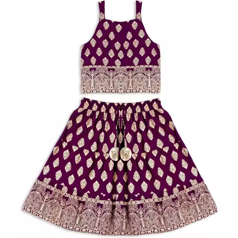Kids Lehenga Choli Set for Girls