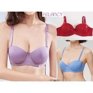 Women's Bra / Underwear FELANCY Size 34B Thin Foam Wire Cup 1/2 /Half Cup 005F