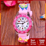 【hot sale】 ♦ C11 Jam kanak-kanak jam boboiboy jam kids Cute Butterfly Children's Watch Girl Girl 3 Baby 4 Years Old 5 Electronics 6 Kindergarten Student Baby Toy Cartoon