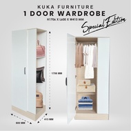 Almari Pakaian 1 Pintu / Almari Baju / Almari Murah / Wardrobe 1 Door / 1 Door Cabinet / Simple Ward