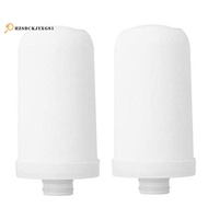 2PCS Ceramic Filter Water Tap Filtration Tap Water Filter Cartridge Replacement Kitchen Faucet Purifier for Home