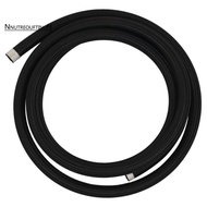 3 Meter AN10 10AN Nylon&Stainless Steel Braided Hose+AN10 Hose End Fittings Adaptor Kit Oil/Fuel/Wat