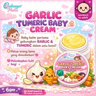 Garlic Tumeric Baby Balm Cahaya Mata 6g Garlic Balm | Garlic Oil Balm Turmeric Baby Cough Cold