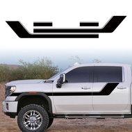 2Pcs Vinyl Car Side Decals Compatible with GMC SIERRA Canyon Side Body Car Decals Stripes Sticker De