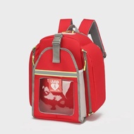 
 Waterproof AED Backpack Large Capacity Outdoor Medical First Aid Kits for Emergency Visits AED Sto