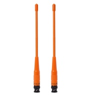 BNC HT Antenna, 144/440 MHz Dual-Band High Gain Handheld Antenna for ICOM IC-V9 Motorola HT440 CP500