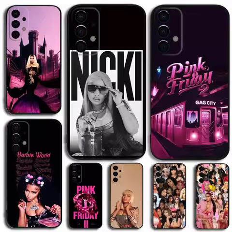 Singer N-Nicki M-Minaj Phone Case For Samsung Galaxy A13,A21s,A22,A31,A32,A52,A53,A71,A80,A91 Soft B