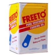 Freeto Cooking Oil Palm Oil Keto (16L / 1 can) Low Carb Diet Friendly