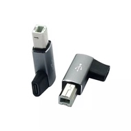 USB Type C Female to USB B Male  for Scanner  Printer Converter USB C Data Transfer Adapter for MIDI Controller Keyboard Adapter