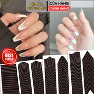 Sticker Ombre Stick Fen Nail Tip Fen Sticker Fen Nail Tip Women [Npm Shop]