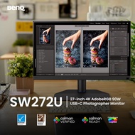 # BenQ SW272U Photographer Monitor - 27", 4K UHD, IPS, 60Hz, 5ms & HDR10 #