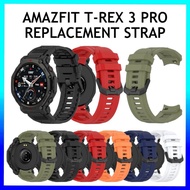 Amazfit T Rex 3 Pro 44mm/ 48mm Replacement Silicone Strap Amazfit TRex3 Pro TRex 3Pro  Replacement B