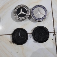 Original Tutup Dop Velg Roda Emblem Mercedes Benz Padi Mercy Diameter 73mm