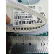 Resistor 1210 precision resistor 1% 0.2R 1/3W R200 3.2*2.5mm 0.2 ohm